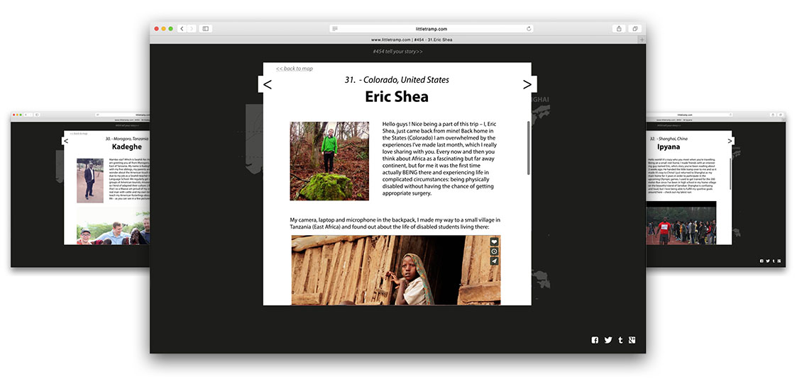 network travelling device