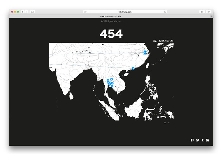network travelling device