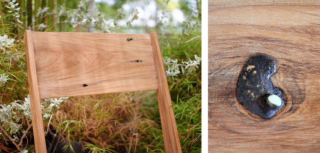 folding chair during an exchange in Thailand