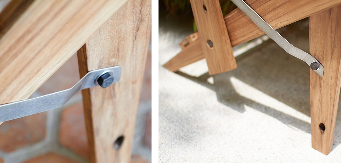 folding chair during an exchange in Thailand