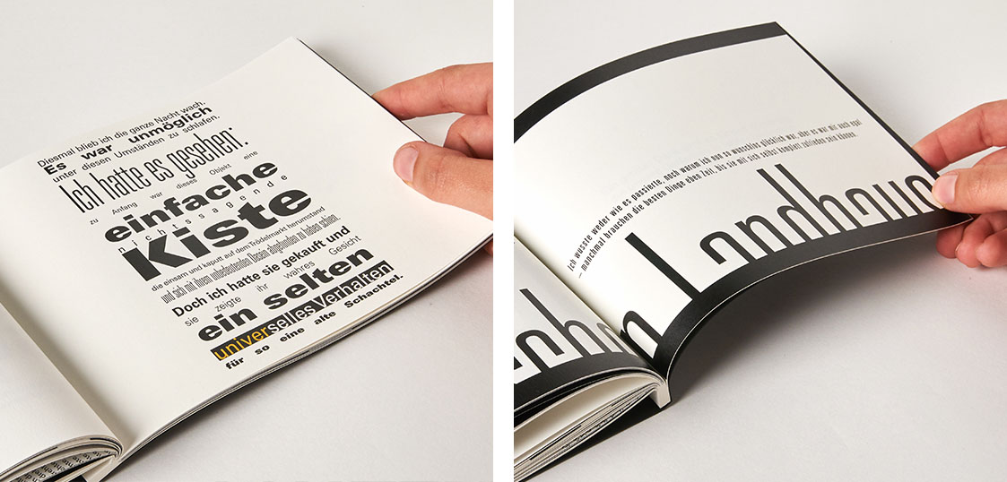 book about Frutiger’s Univers and a magic box